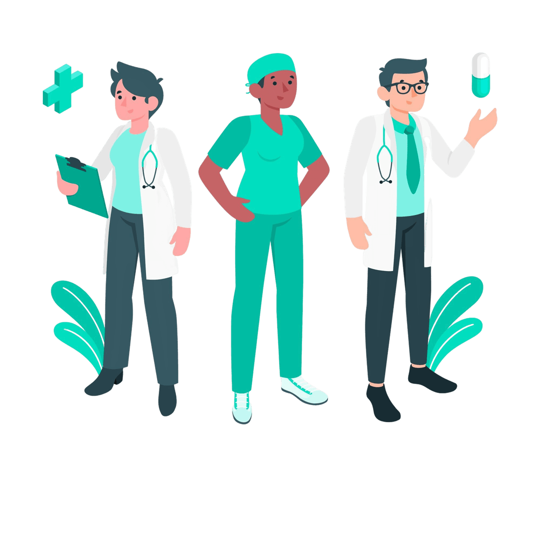 Healthcare services illustration